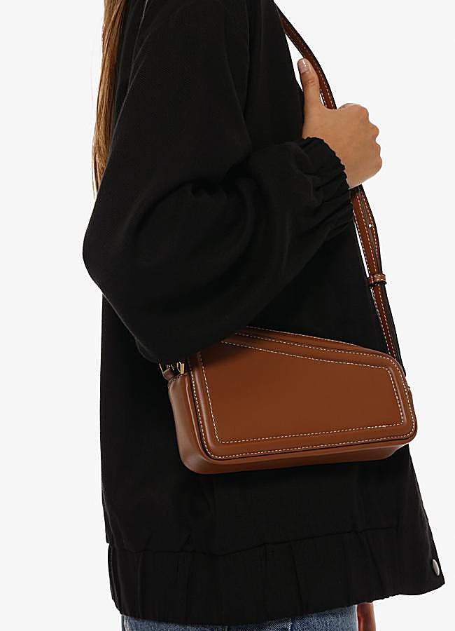 Imagen - Bolso bandolera en marrón de Lefties.