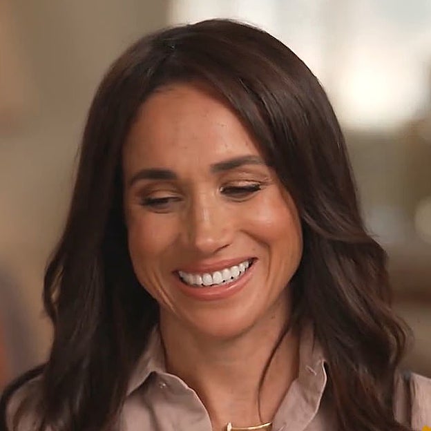 Meghan Markle durante la entrevista. 
