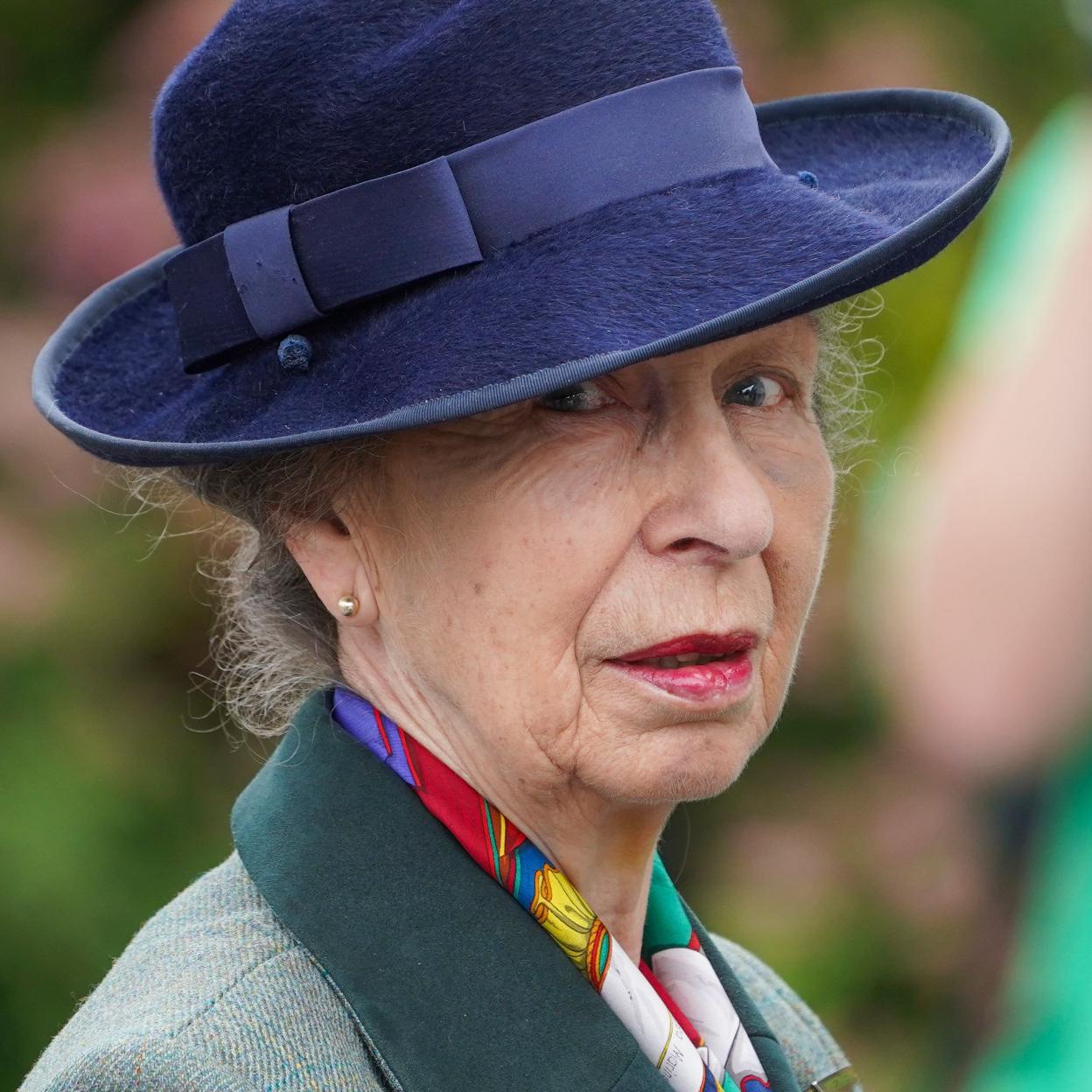 La princesa real Ana, en los Juegos Olímpicos de París'. 