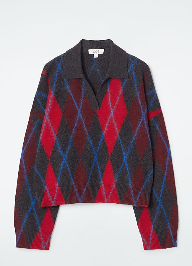 Imagen - Jersey de rombos de COS, 150 euros.