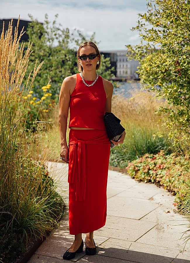 Imagen - Total look rojo.