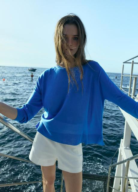 Imagen - Jersey azul de Zara (15,99 euros)