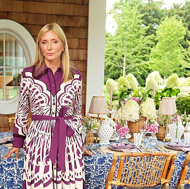 Las preciosas vajillas diseñadas por Marie-Chantal Miller que compraría hasta la reina Letizia