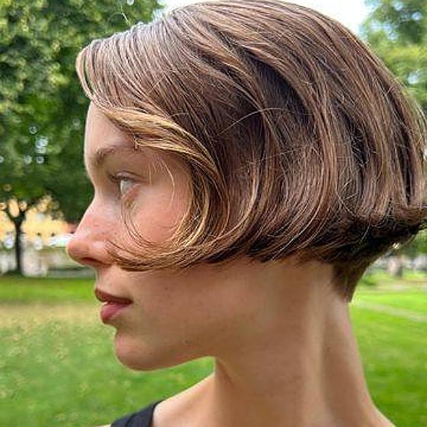 Corte de pelo micro bob clásico