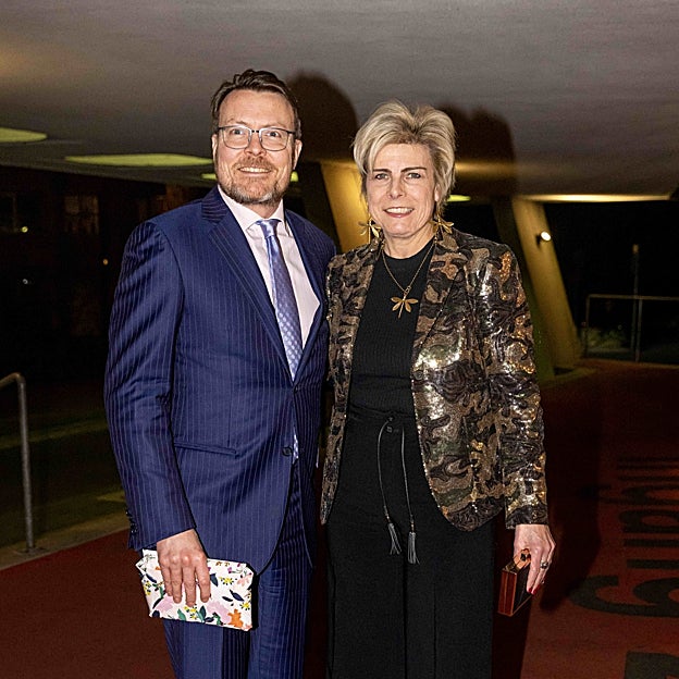 Los príncipes Constantin y Llaurentien. 