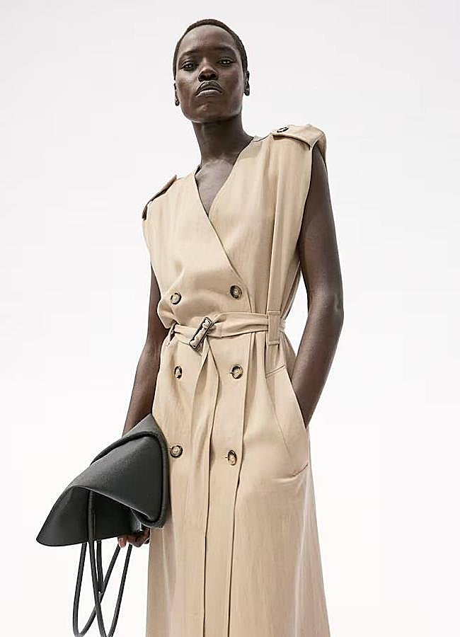 Imagen - Vestido midi tipo trench