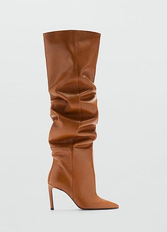 Imagen - Las botas de caña arrugada de Mango.
