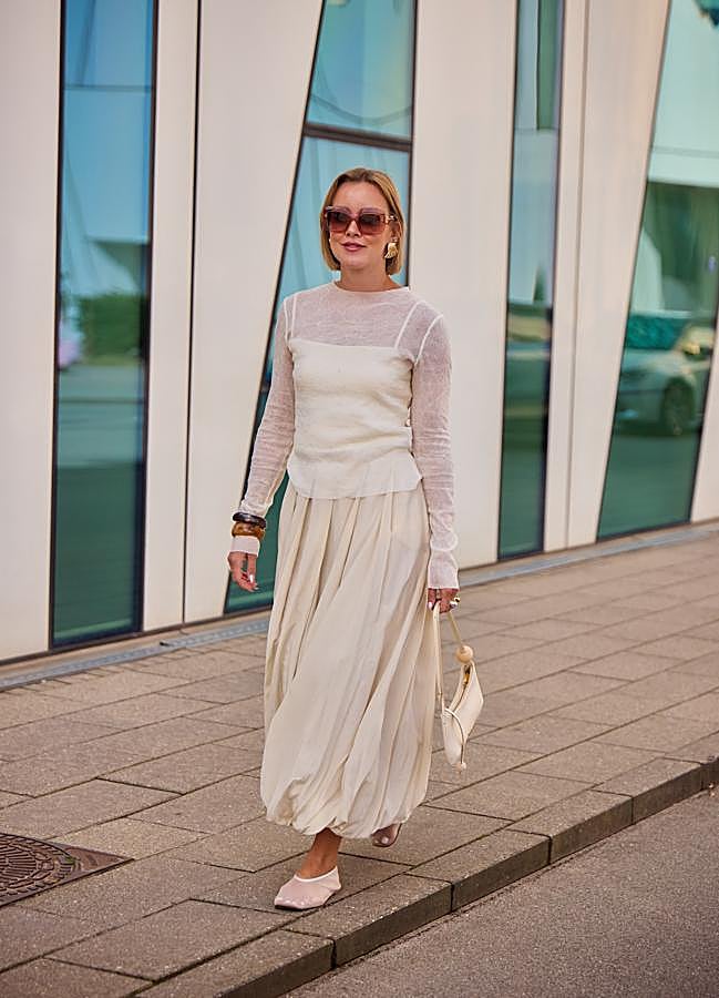 Imagen - Estilismo blanco visto en la Semana de la Moda de Copenhague.