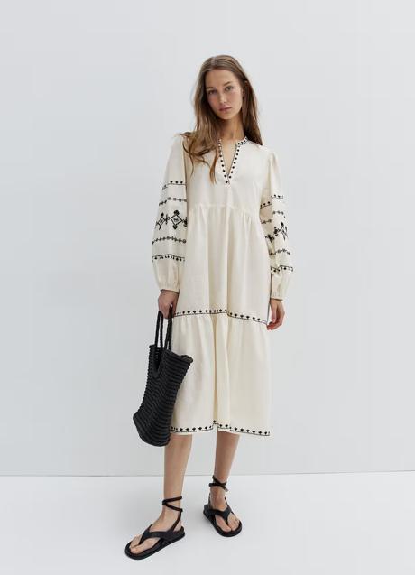 Imagen - Vestido midi de H&M (59,99 euros)
