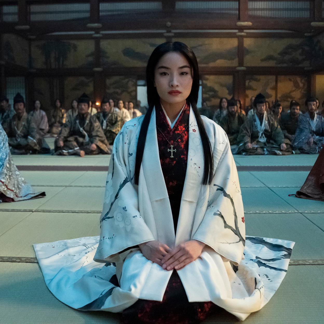 Anna Sawai como Mariko en una imagen del drama con más nominaciones a los premios Emmy, Shogun.