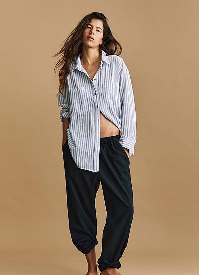 Imagen - Joggers en tejido de lino