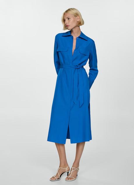Imagen - Vestido azul de Mango (49,99 euros)