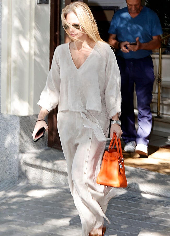 Imagen - La socialité mexicana, con un estilismo boho y chic con bolso de lujo. GTRES.