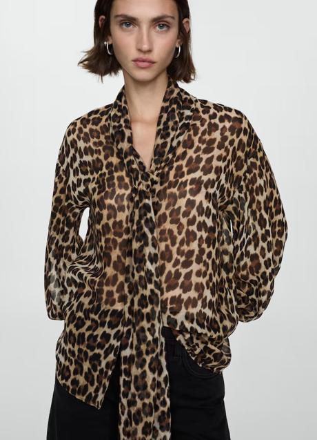 Imagen - Blusa con estampado animal de Mango (39,99 euros)