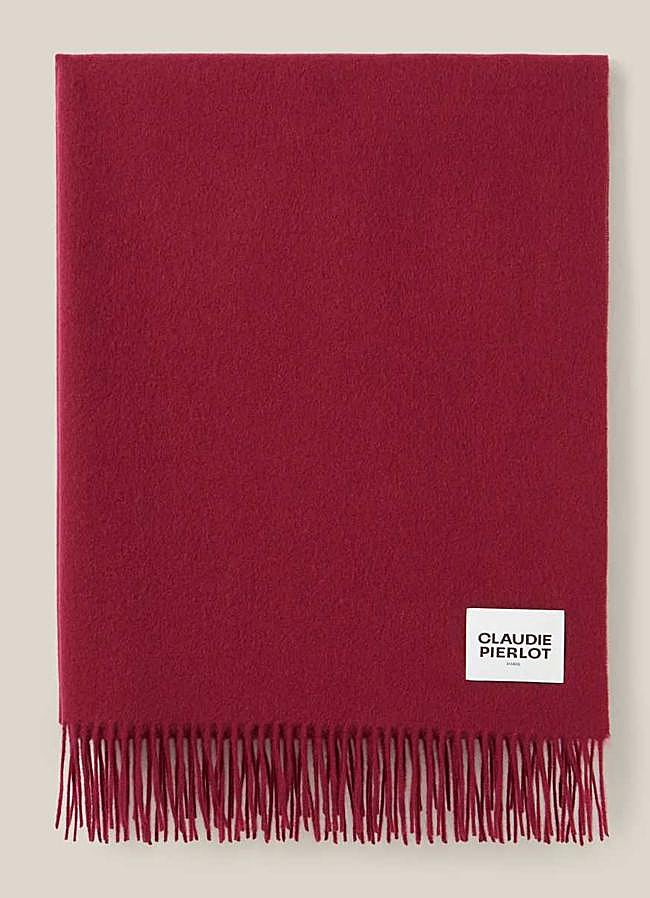 Imagen - Bufanda de mujer con flecos de Claudie Pierlot (155€)