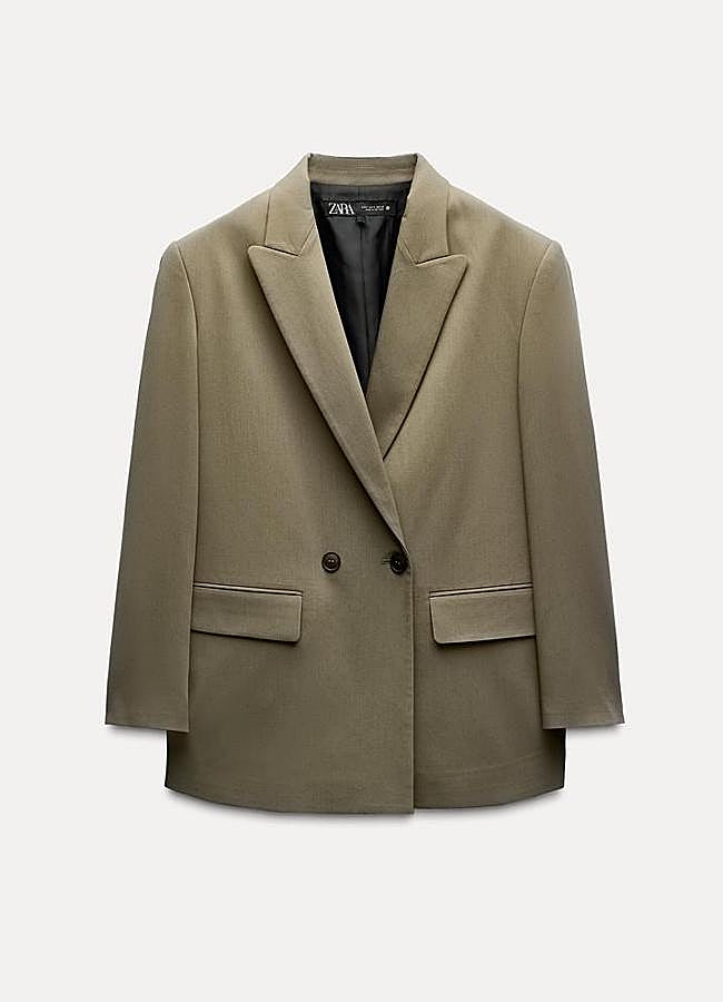 Imagen - Blazer oversize con hombreras de Zara (39,95€)