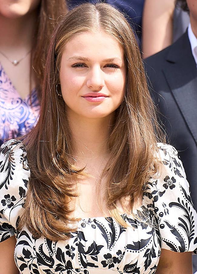 Imagen - Leonor con un corte de pelo a capas. / LIMITED PICTURES