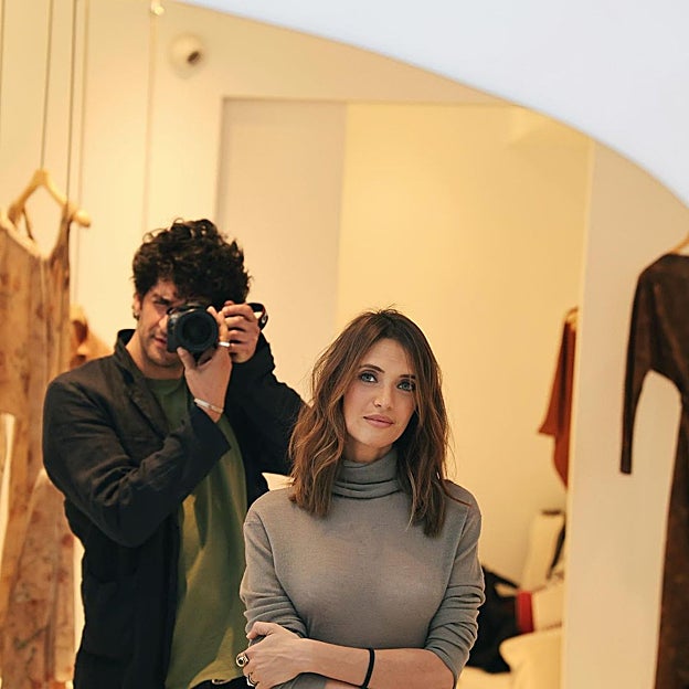 Nacho Taboada y Sara Carbonero en una imagen de sus redes. 