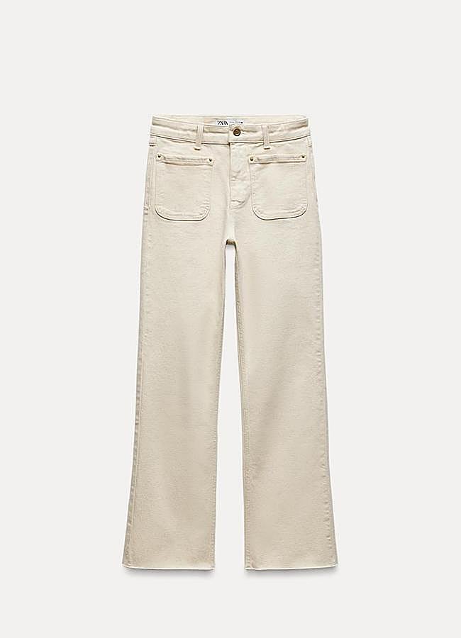 Imagen - Jeans Z1975 Mini Flare Tiro Alto de Zara (25,95€)