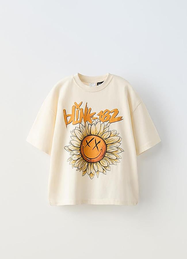 Imagen - Camiseta estampado de girasol de Zara Kids.