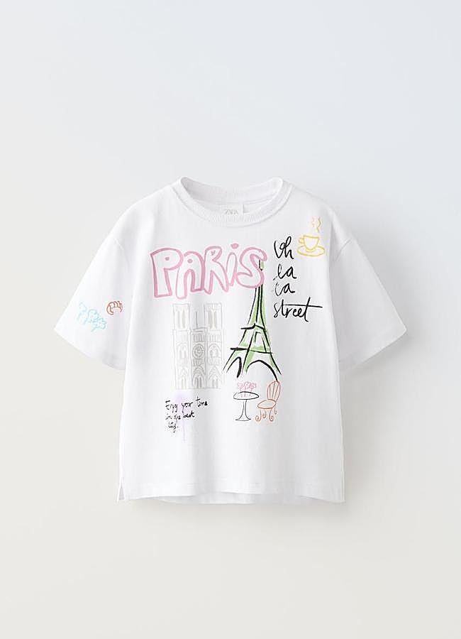 Imagen - Camiseta con dibujo de Zara Kids.