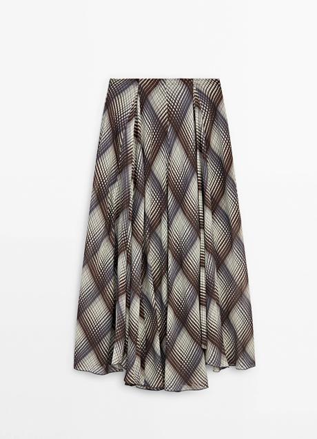Imagen - Falda estampada de Massimo Dutti (89,95 euros)