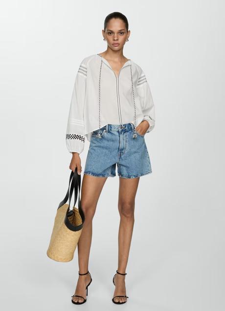 Imagen - Camisa blanca de Mango (35,99 euros)