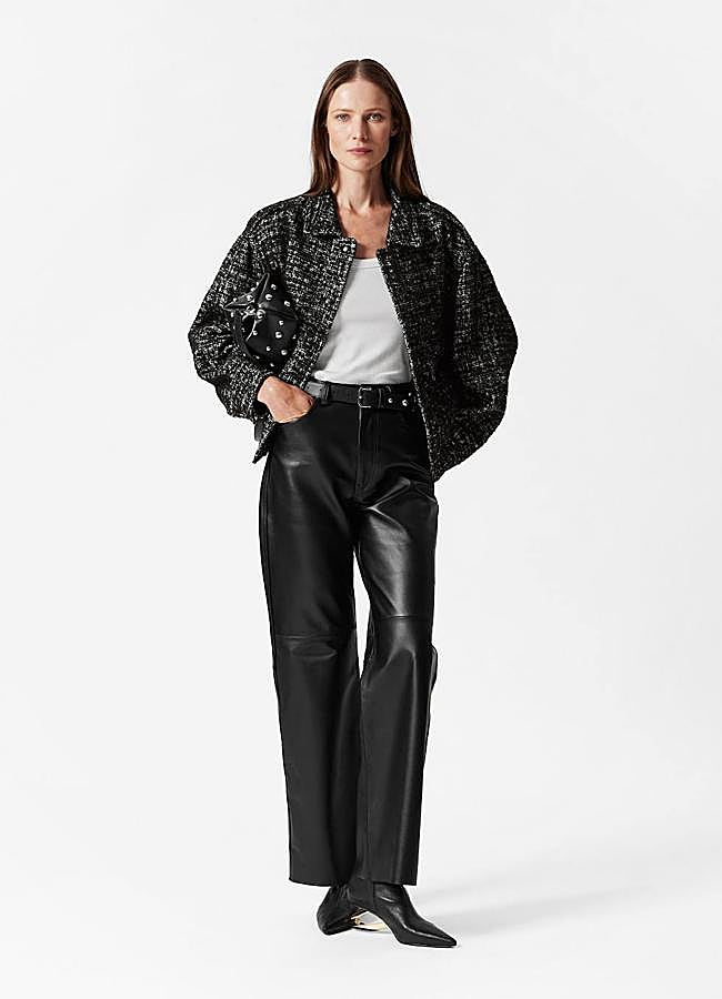 Imagen - Chaqueta de tweed tipo bomber