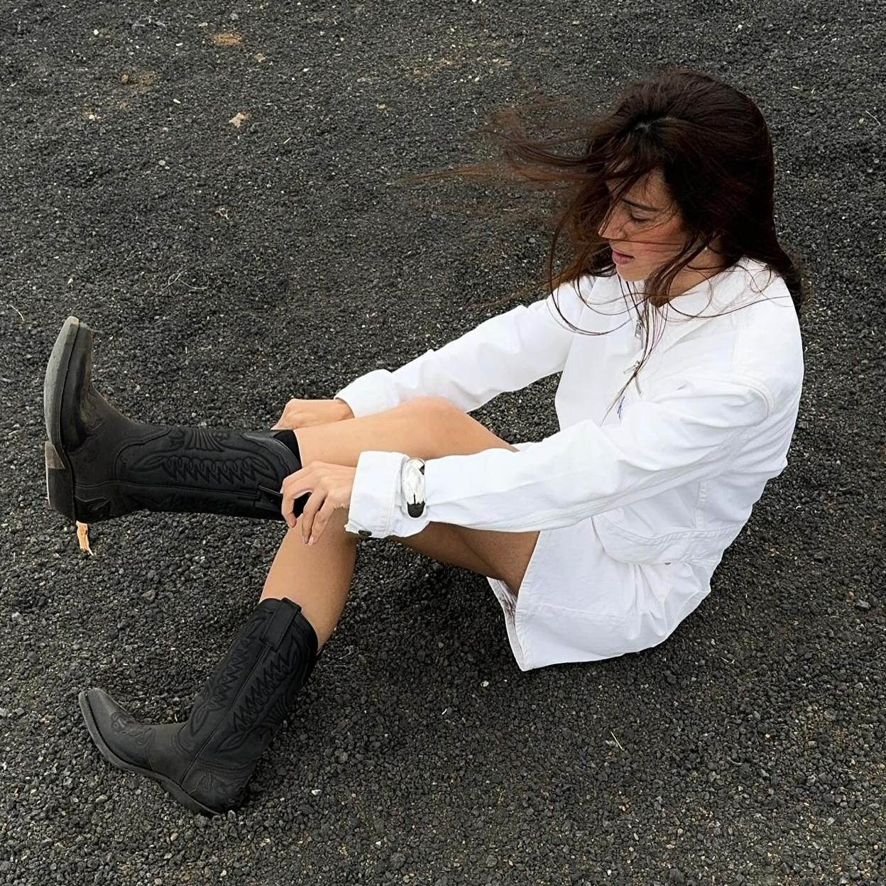 Las botas cowboy son una apuesta segura que siempre quedan bien. 