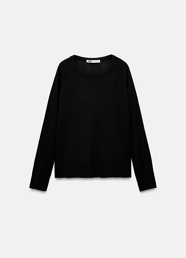 Imagen - Jersey fino punto liso de Zara (15,99€)