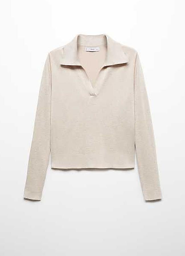 Imagen - Jersey punto cuello polo de Mango (9,99€)