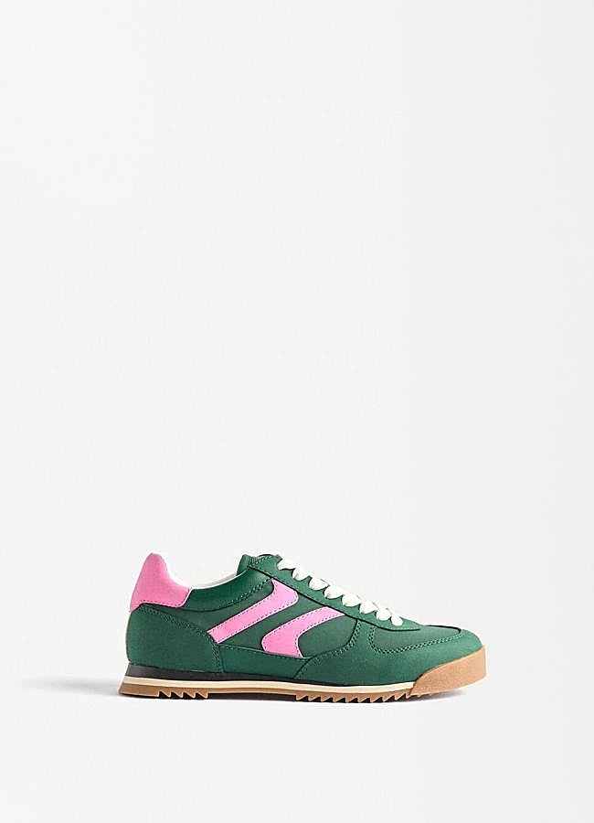Imagen - Zapatillas en verde y fucsia de Parfois.
