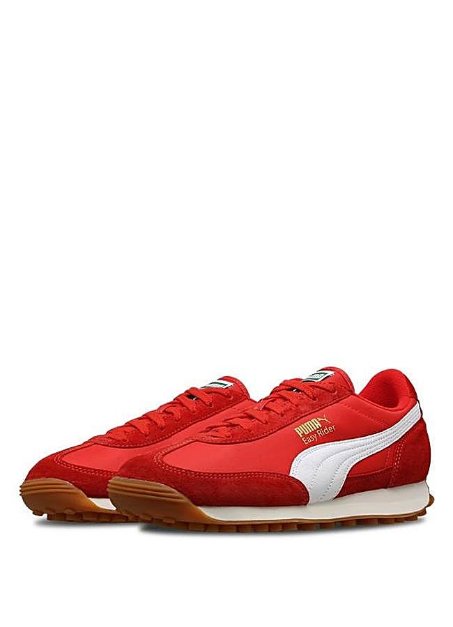 Imagen - Zapatillas combinadas en color rojo