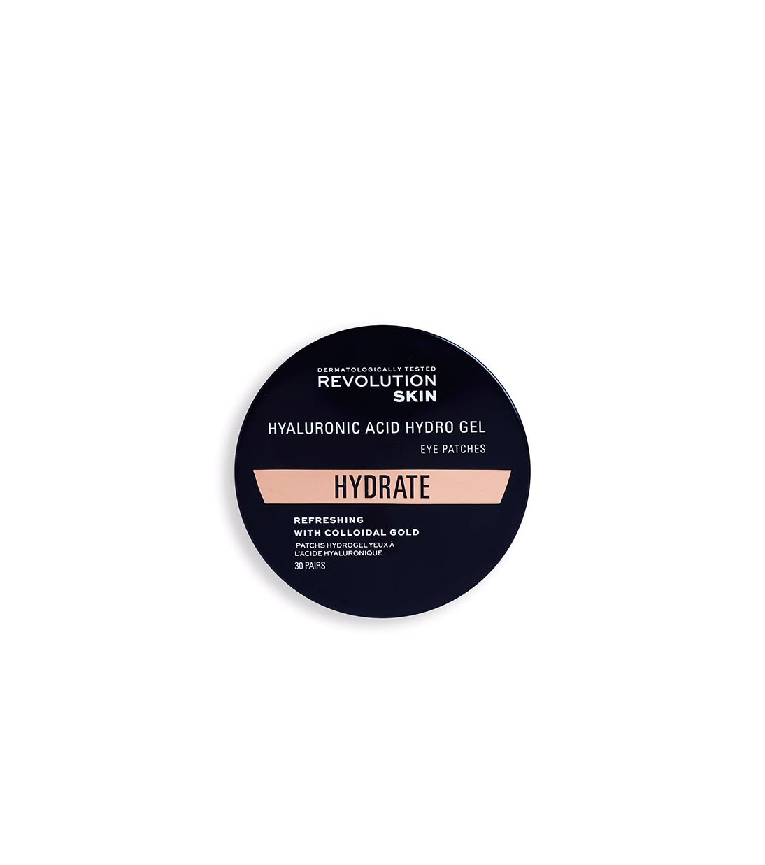 Parches de ojos de Revolution Skincare.