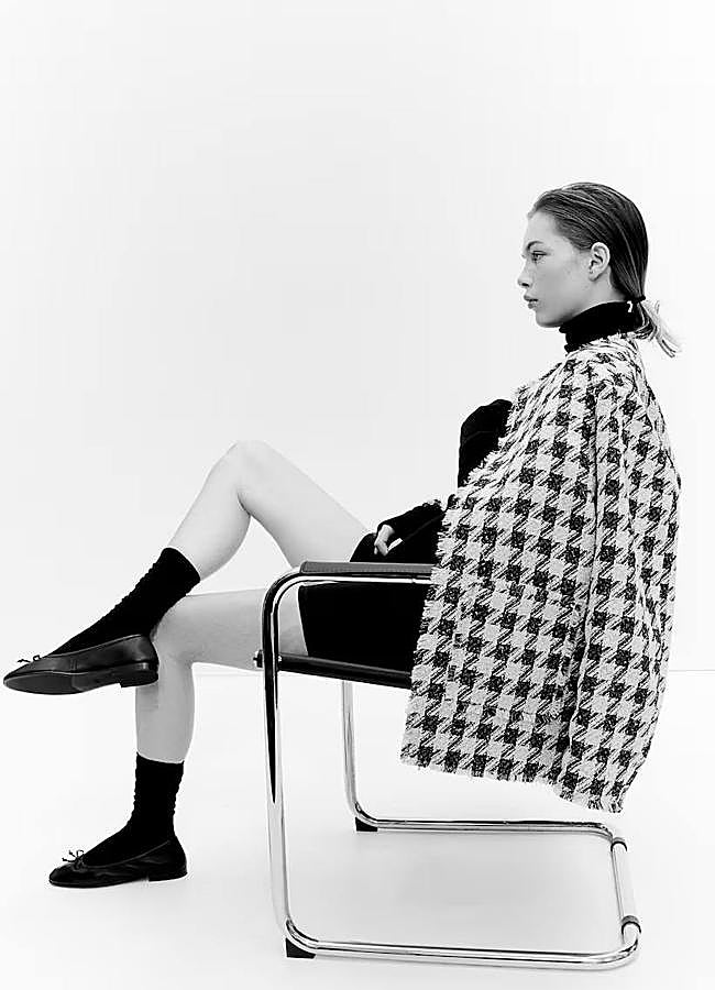 Imagen - Blazer con pata de gallo en tejido tweed