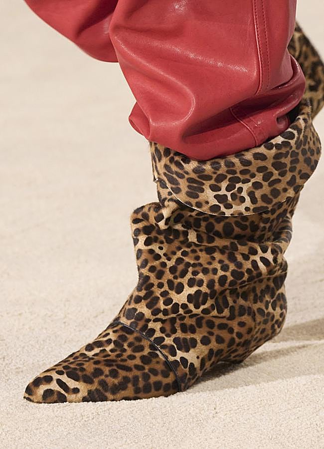 Imagen - Botines de leopardo de Isabel Marant. Foto: Launchmetrics spotlight