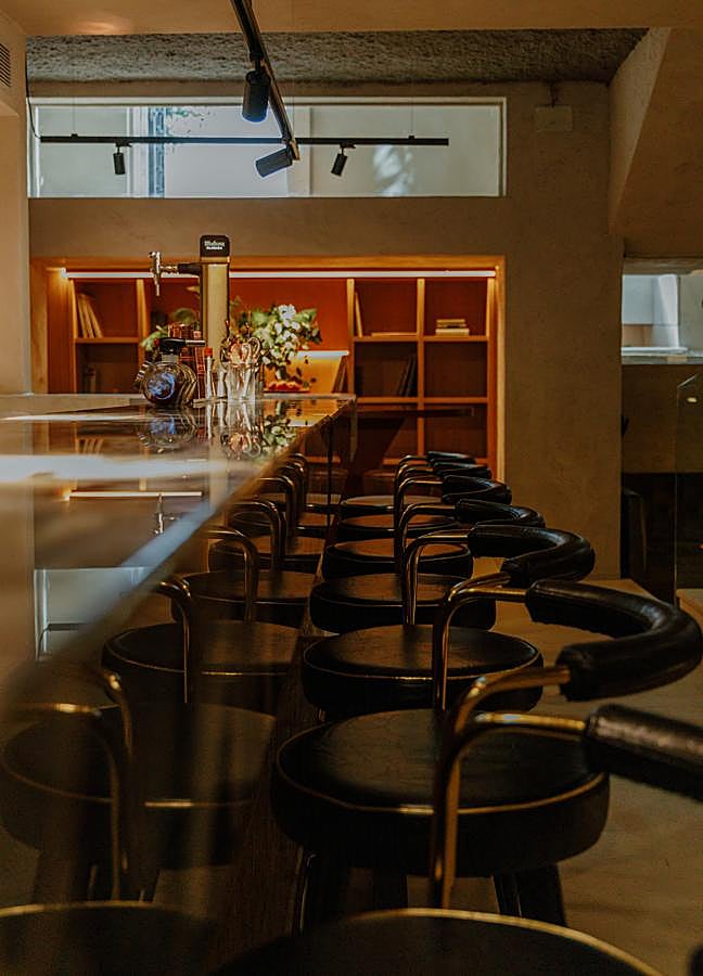 Imagen - Barra de Persimmons, la coctelería georgiana situada en el barrio de las Salesas. / DR