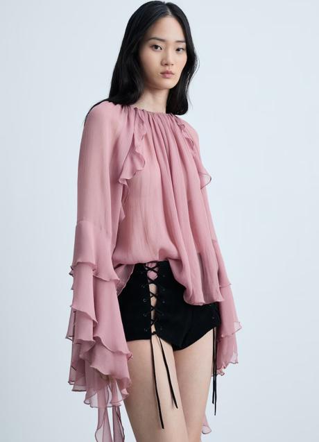 Imagen - Camisa rosa de Mango (69,99 euros)