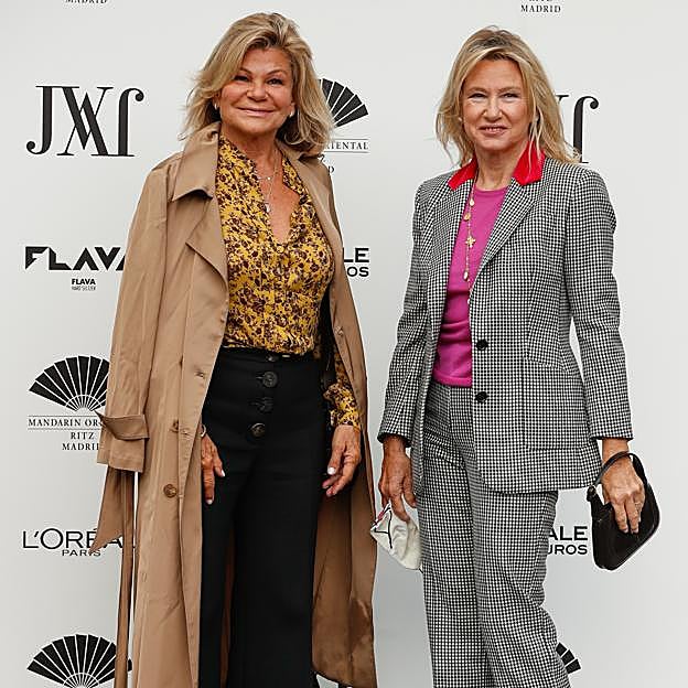 Cari Lapique tiene en su hermana Myriam a uno de sus grandes apoyos. 