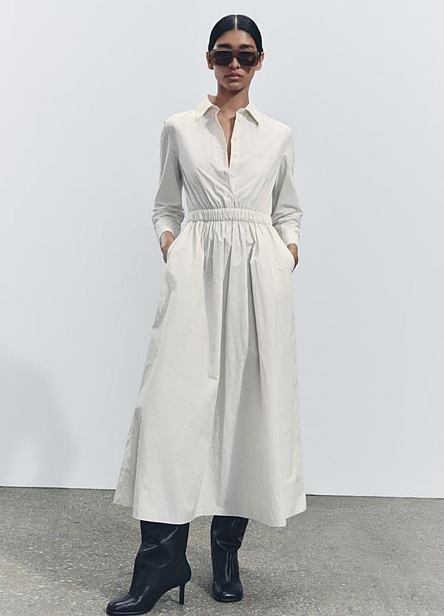 Imagen - Vestido midi camisero ZW Collection (49,95€)