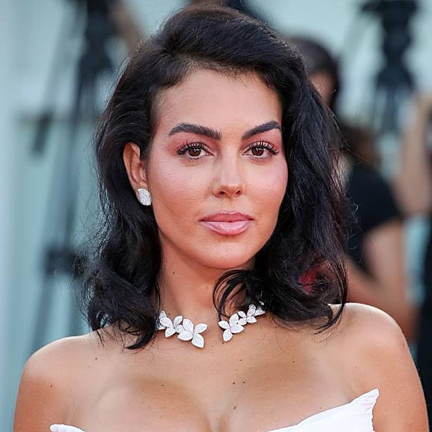 Georgina Rodríguez con un nuevo corte de pelo.