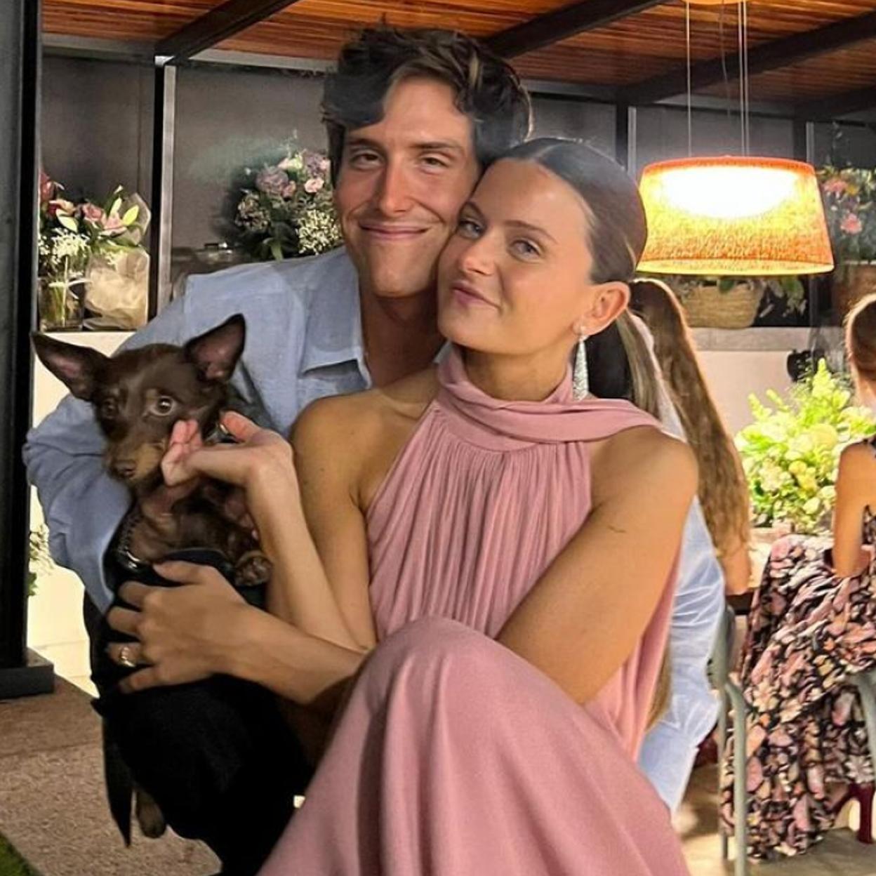 Nacho Aragón y Bea Gimeno en una imagen de sus redes. 