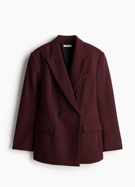 Imagen - Americana burdeos de H&M (44,99 euros)