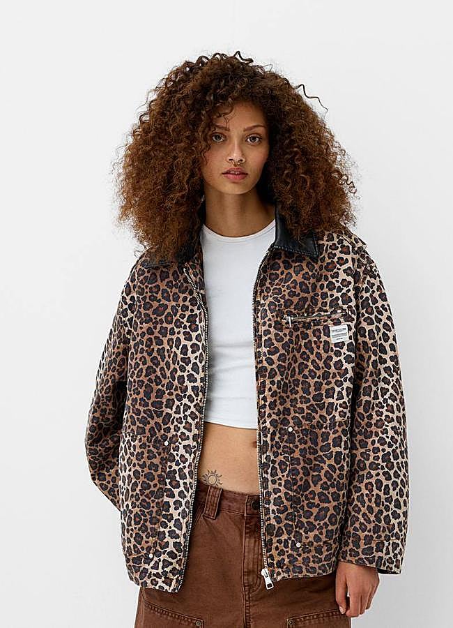 Imagen - Cazadora animal print estilo parka