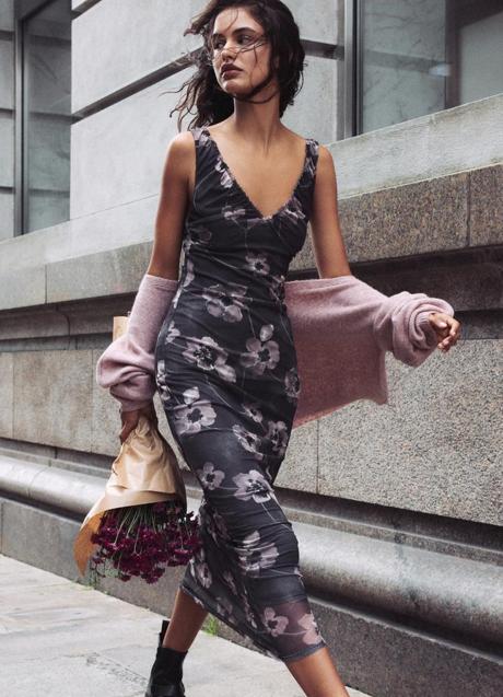 Imagen - Vestido estampado de Pull & Bear (27,99 euros)