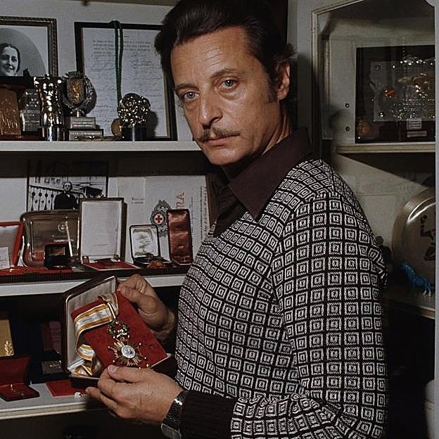 Alfredo Kraus, en su casa de Gran Canaria. 