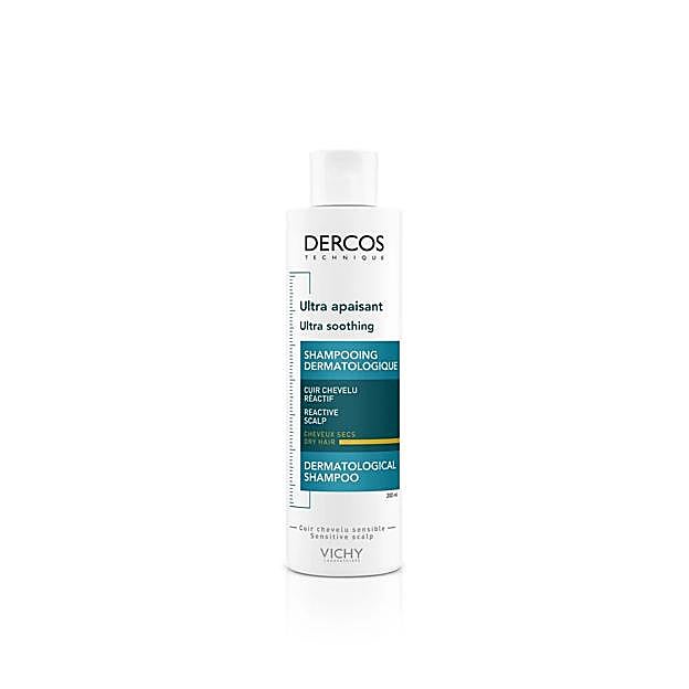 Vichy Dercos Ultra Soothing Shampoo.