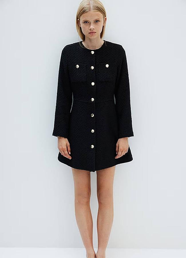 Imagen - Vestido de tweed en evasé