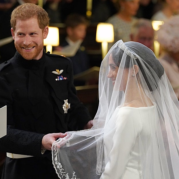 El vestido de novia de Meghan Markle. 