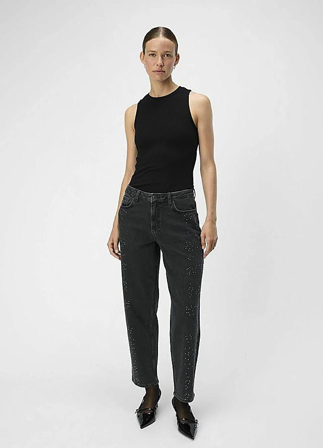 Imagen - Pantalón con tachas mom